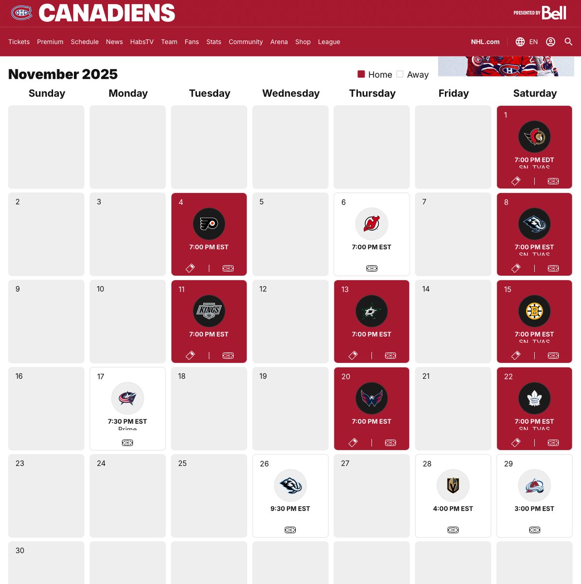 HabsWest's tweet image. The Habs season has derailed in November for the past 4 years. This is November 2025. Good luck bro😂🤭It’s Viggo time📉🇸🇪🤑