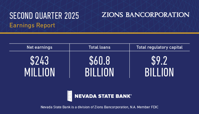 We have released our second quarter 2025 earnings report, with highlights including net earnings of $243 million, year-over-year loan growth of 4%, total regulatory capital of $9.2 billion, and continued low levels of net loan charge-offs: s203.q4cdn.com/215756951/file…