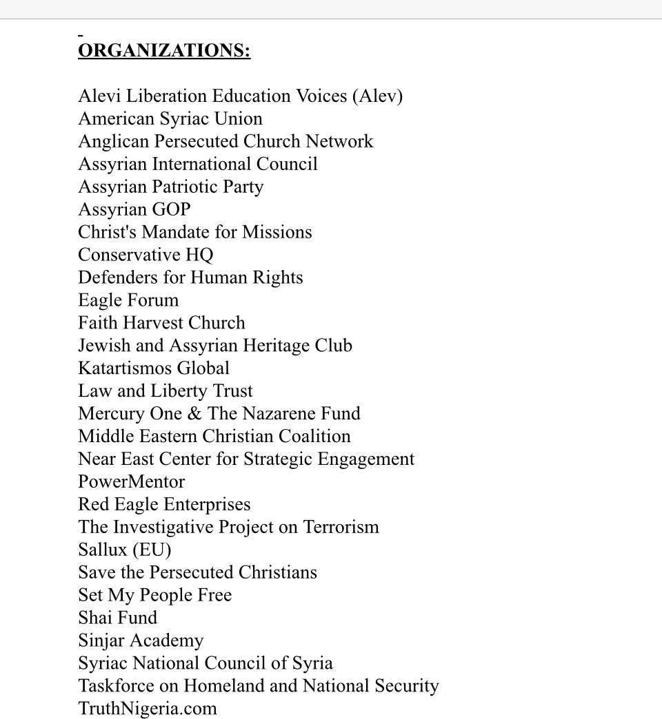 C19VaxInjured's tweet image. Here is an open letter to Secretary Rubio and Secretary Bessent re: urgent action to protect religious and ethnic minorities in Syria.
@SecRubio @SecScottBessent @IRF_Ambassador @USAMBTurkiye
@VP @RepJoeWilson @HouseForeignGOP @RepBrianMast