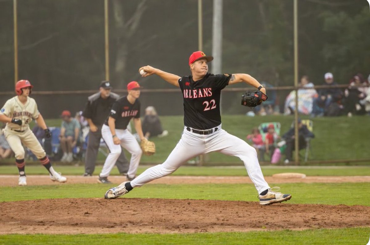 Ohlone College Baseball (@ohlonebaseball) on Twitter photo Ethan Foley is the 5th Ohlone Renegade to play in the prestigious Cape Cod Summer League (<a href="/OfficialCCBL/">Cape League</a>) since 2018:
Thad Phillips, Bourne, 2018
AJ Curtis, Bourne, 2019
Peter Van Loon, Bourne, 2021
Zach Patterson, Yarmouth, 2021
Ethan Foley, Orleans, 2025
Foley just pitched in Ethan Foley is the 5th Ohlone Renegade to play in the prestigious Cape Cod Summer League (<a href="/OfficialCCBL/">Cape League</a>) since 2018:
Thad Phillips, Bourne, 2018
AJ Curtis, Bourne, 2019
Peter Van Loon, Bourne, 2021
Zach Patterson, Yarmouth, 2021
Ethan Foley, Orleans, 2025
Foley just pitched in