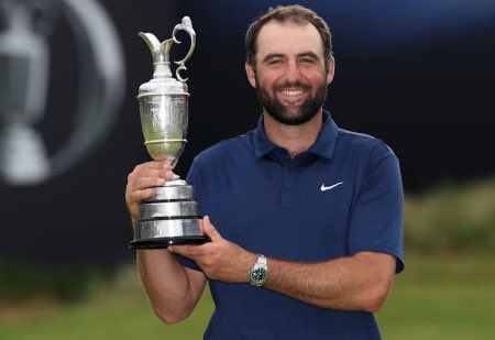 garyplayer's tweet image. Many congratulations to Scottie Scheffler on another major victory, his first Open Championship win, and getting ever so close to completing the career grand slam. What most people don’t realise, especially with a lead, is how incredibly tough it is to keep your composure.…