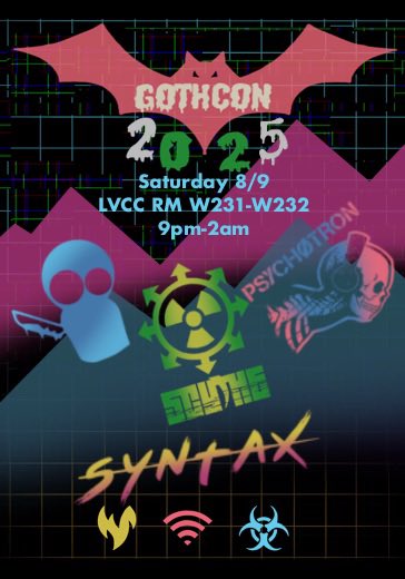 dcgothcon's tweet image. Happy #MusicMonday! We have an announcement for you all:
Our DJ Lineup and Party Time!
Saturday 8/9
LVCC RM W231-W232
9pm-2am
Dance the night away at @defcon with:
djdead
Scythe
PSYCHOTRON
SyNtAX
#defcon #badgelife #defconevents #defconparties