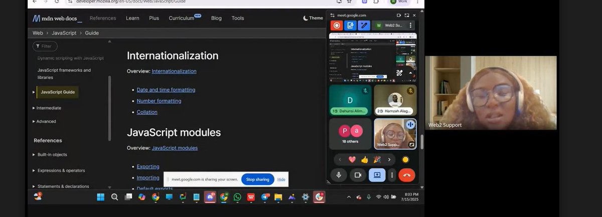 jolah99's tweet image. Last week the Web2 advance of @Web3Bridge  cohort XIII officially kicked off!....we started with intro, reviews and a small project to juggle up😀. I look forward to "cooking" another set of top tier devs!
#DeveloperCommunity