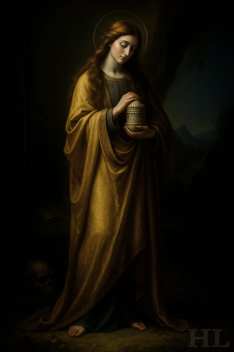 HLime308's tweet image. The feast of St. Mary Magdalene is July 22.
"What heart, even if it were of stone, would not be moved by the example of penance that the tears of this sinner give us?"
-Pope St. Gregory the Great on Mary Magdalene