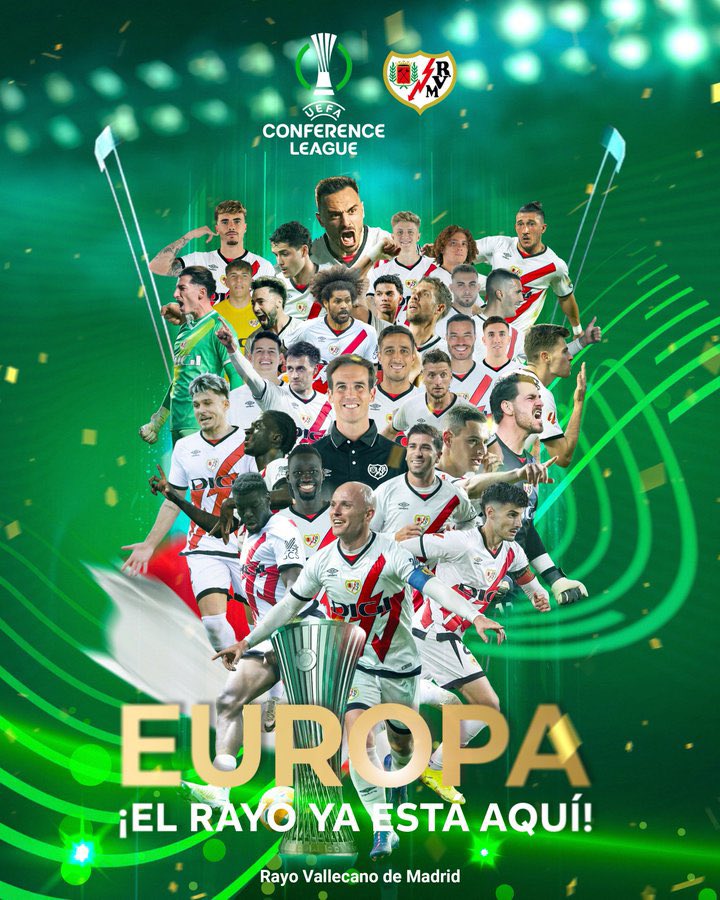 GoldeMichu's tweet image. Vosotros tan tranquilos pero quedan 13 días para conocer a nuestro rival en la ronda previa de Conference.