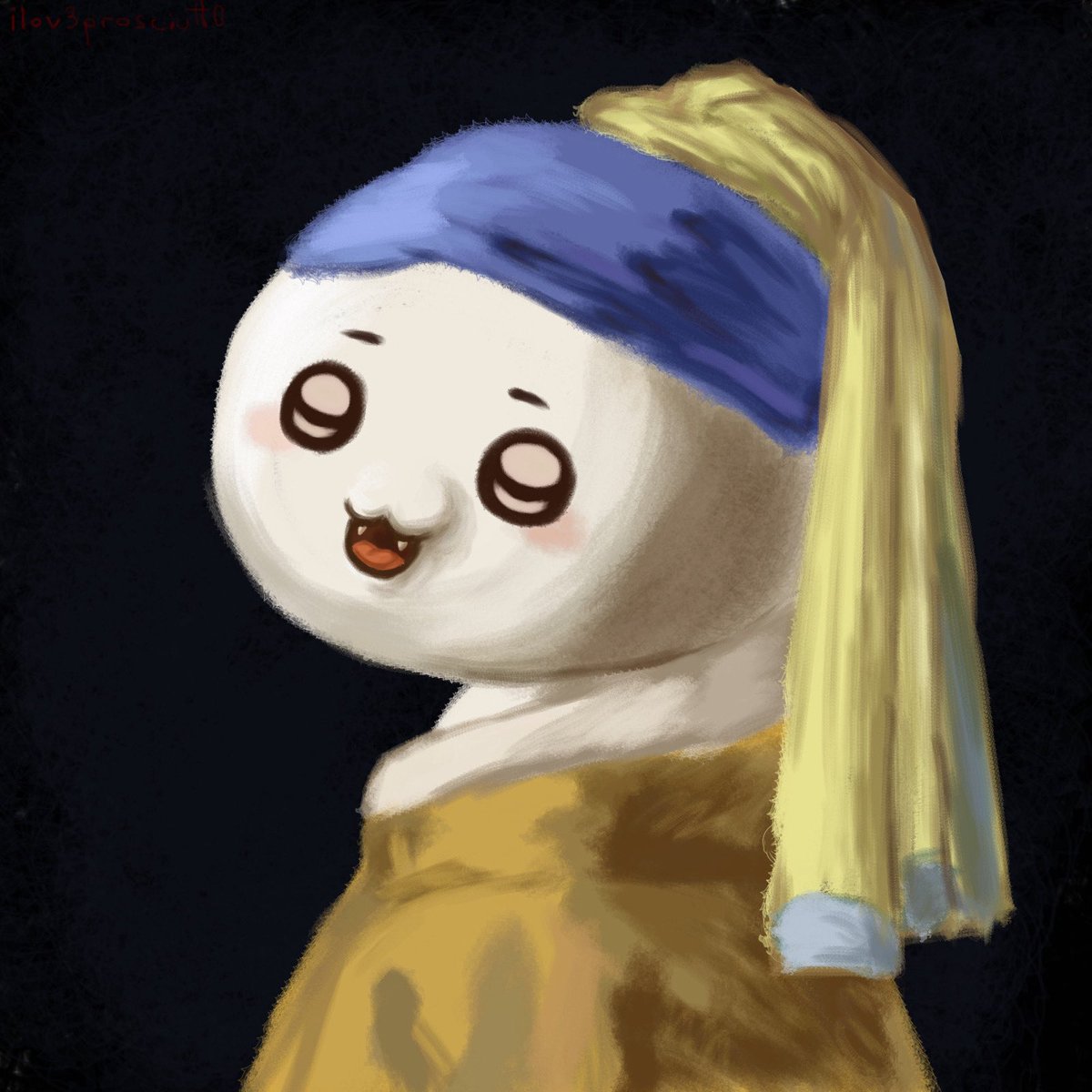 ilov3prosciutt0's tweet image. #chiikawa #hachiware