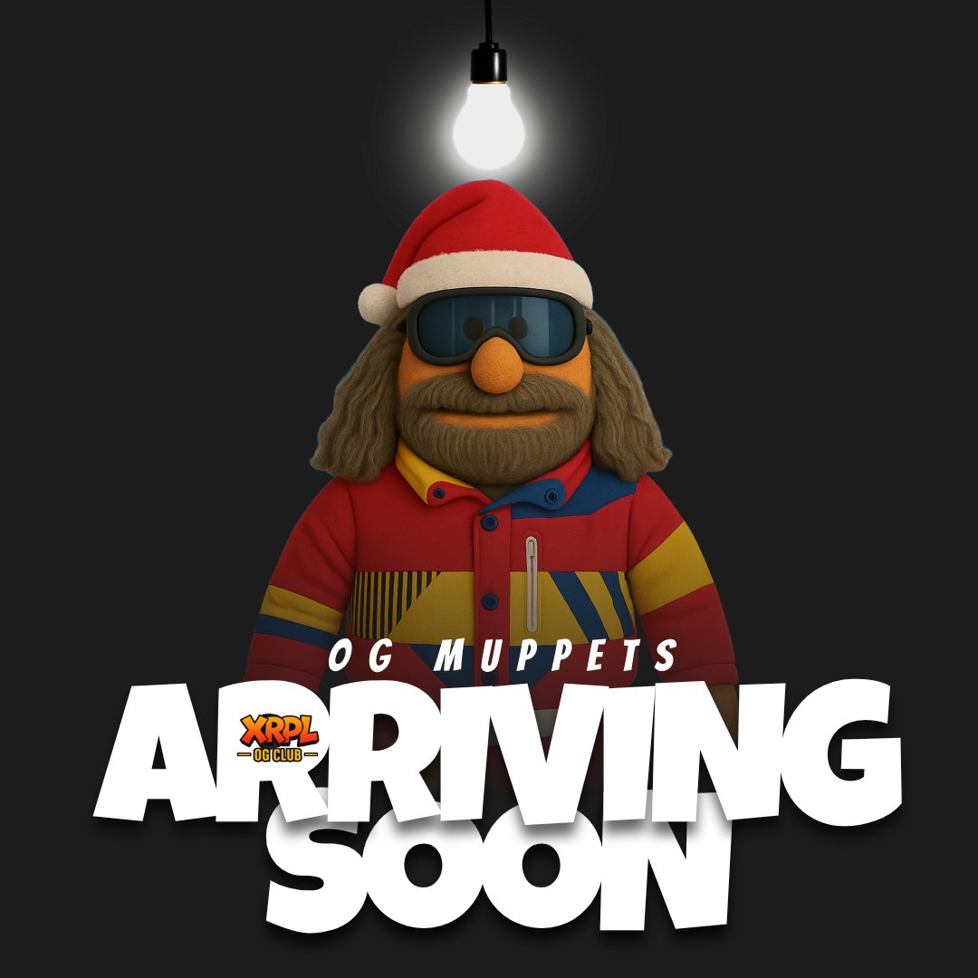 XRPLOGCLUB's tweet image. Minting Monday 28th July 2025.
Only 589 OG Muppets.
Learn more. Join the VC.