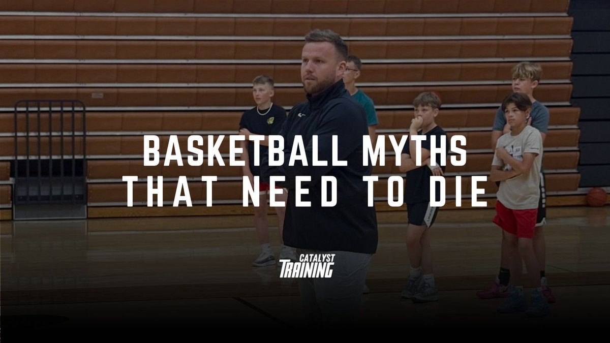 🚨 Basketball Myths That Need to Die

A lot of what we teach early on has good intentions… but can actually create bad habits if we’re not careful.

Let’s talk about 3 common myths that players hear way too often 🧵👇