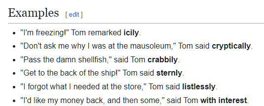 thinkingshivers's tweet image. BREAKING: Gen Z is KILLING "Tom Swifties" since they DON'T know what ADVERBS are