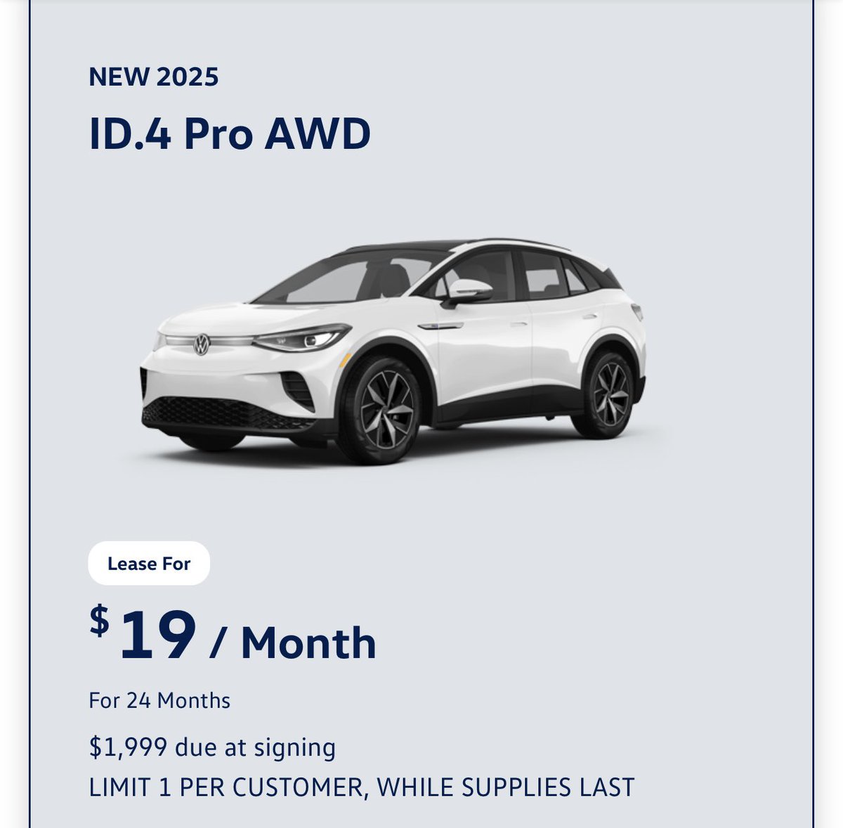OutofSpecDetail's tweet image. Some insane lease deals around Colorado 👀
I still have my custom 22 inch @MartianWheels MW05’s that would look great on a new ID.4 🤔