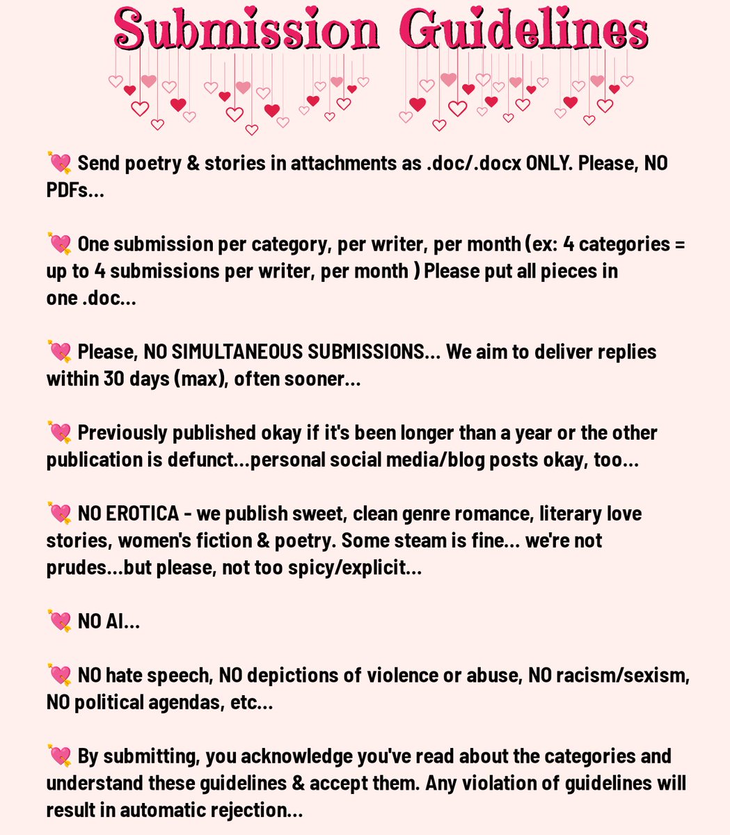 MicromanceMag's tweet image. We're open for submissions: send us your 🥰 and your 🤗😘 and your 💋 and your 😍... All the romance you can muster!