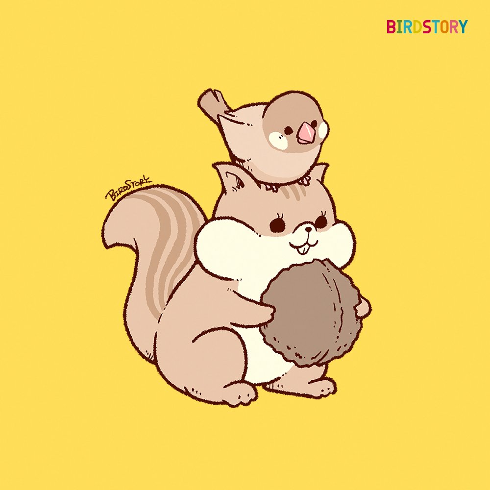 Birdstory_pic's tweet image. おはようございます。
本日は7月22日。
語呂合わせから、ナッツの日とのことです🐣
連休あけで気分が重いところですが、ゆっくり頑張りたいと思います🍀
#BIRDSTORY
#ナッツの日 #リス #文鳥