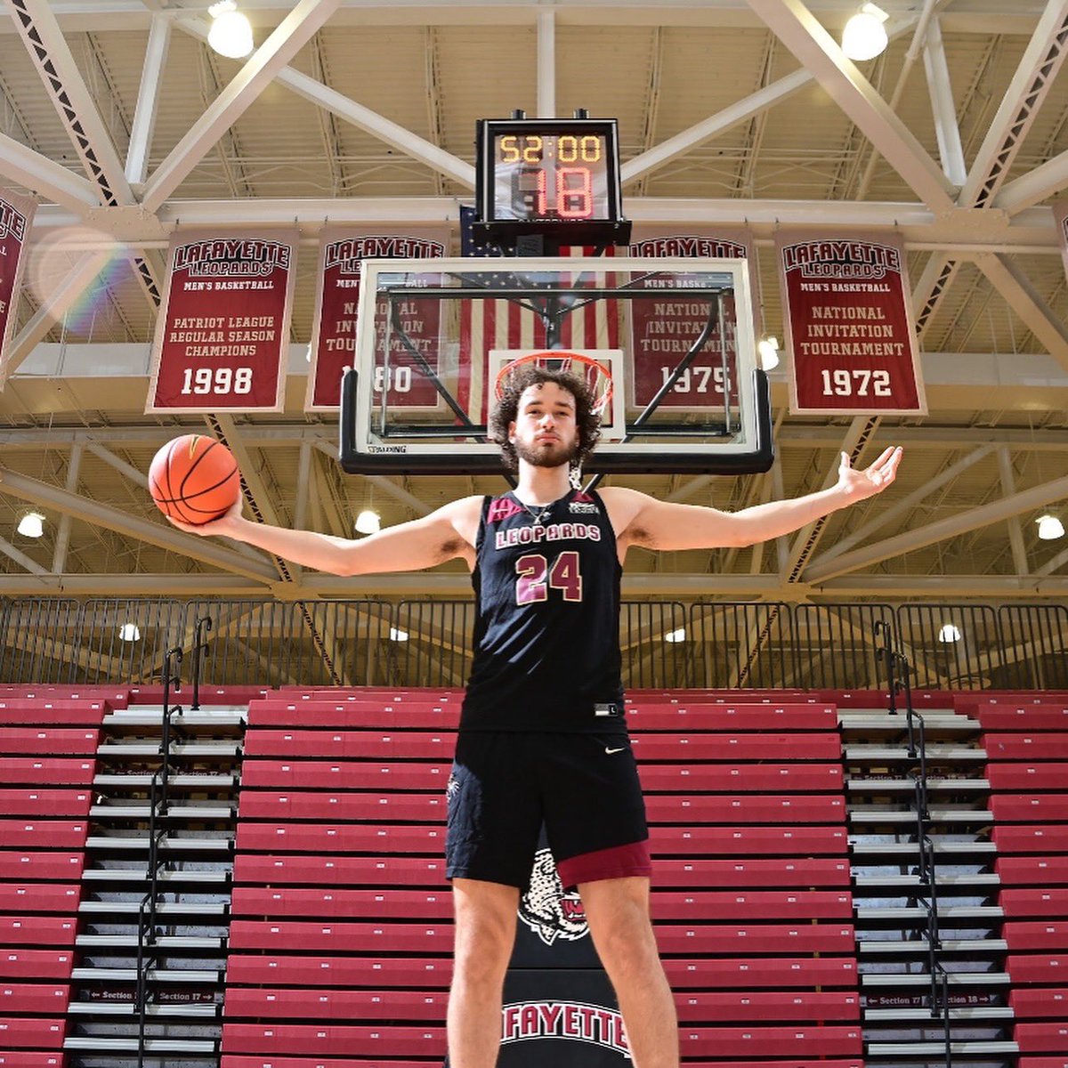 MMM Patriot League Preseason Freshman of the Year:

Luke Bevilacqua (Lafayette)

This 6-11 3⭐️ big had Big East and Big Ten offers before injuries. He’s a good defender, has a high basketball IQ, and has a ton in his bag on offense. Will be a fun player to watch with a fun look.