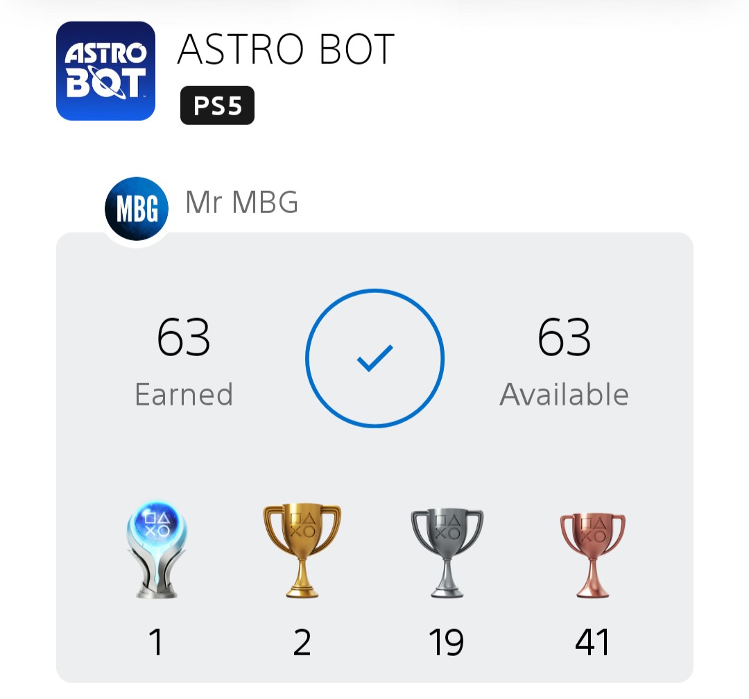 xMBGx's tweet image. Astro Bot 100%. Team Asobi delivered something special with this one. Truly. Thanks for this.