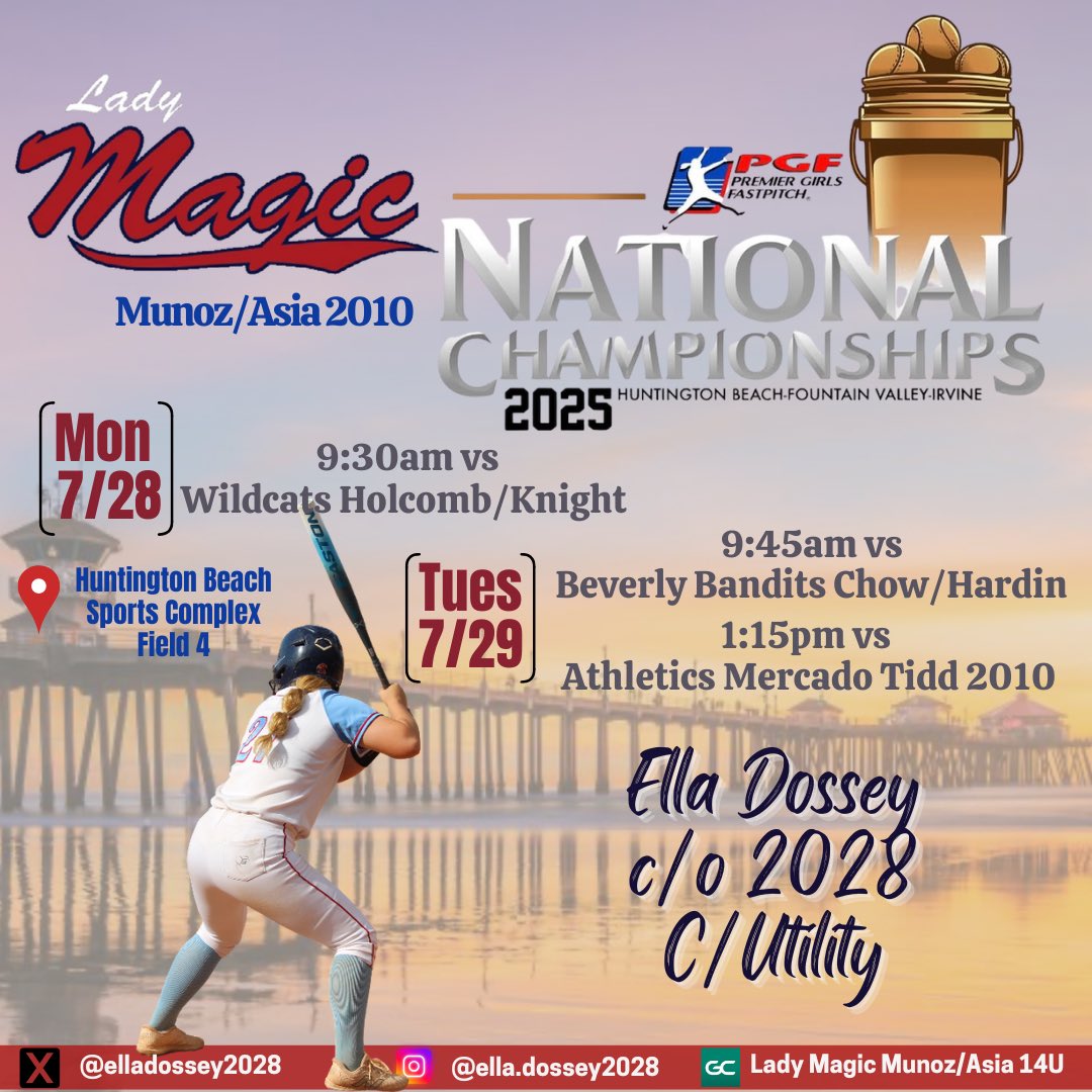 Ella Dossey 2028 (@elladossey2028) on Twitter photo One more week until PGF! Cant wait to get back on the field with my team. <a href="/LM_Munoz_Asia/">Lady Magic Munoz- Asia</a> <a href="/PGFnetwork/">PGF</a>
<a href="/2Ganeff/">Kris Ganeff</a> <a href="/CoachDeOliveira/">☘️Irish Coach Boo!☘️</a>
<a href="/Amy_Hayes22/">Amy Hayes</a> <a href="/Coach_Jo_Evans/">Jo Evans</a> <a href="/saragroe/">Sara Groenewegen, OLY</a> <a href="/JessicaAllister/">Jessica Allister</a>
<a href="/CoachVUCONN/">Laura Valentino</a> <a href="/CoachMacUCONN/">Mackenzie Keyes</a>
<a href="/coachanniesmith/">Annie Smith</a> <a href="/LLefty18/">Lindsay Leftwich</a>
<a href="/CoachLarissaA/">Larissa Anderson</a> <a href="/kaija_gibson/">Kaija Gibson</a> <a href="/c_lyon22/">Corey Lyon</a> One more week until PGF! Cant wait to get back on the field with my team. <a href="/LM_Munoz_Asia/">Lady Magic Munoz- Asia</a> <a href="/PGFnetwork/">PGF</a>
<a href="/2Ganeff/">Kris Ganeff</a> <a href="/CoachDeOliveira/">☘️Irish Coach Boo!☘️</a>
<a href="/Amy_Hayes22/">Amy Hayes</a> <a href="/Coach_Jo_Evans/">Jo Evans</a> <a href="/saragroe/">Sara Groenewegen, OLY</a> <a href="/JessicaAllister/">Jessica Allister</a>
<a href="/CoachVUCONN/">Laura Valentino</a> <a href="/CoachMacUCONN/">Mackenzie Keyes</a>
<a href="/coachanniesmith/">Annie Smith</a> <a href="/LLefty18/">Lindsay Leftwich</a>
<a href="/CoachLarissaA/">Larissa Anderson</a> <a href="/kaija_gibson/">Kaija Gibson</a> <a href="/c_lyon22/">Corey Lyon</a>