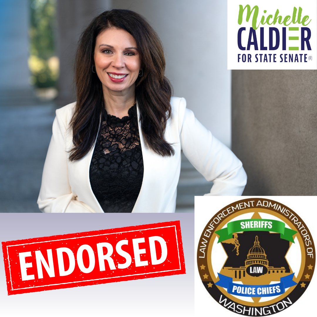 Honored to be endorsed by the Law Enforcement Administration of Washington (LAW) 👮‍♂️💙. As they said: I’ve shown “an extraordinary amount of support to law enforcement” &amp; a “commitment to public safety.” Grateful for their trust—I'll keep fighting for our officers! 🚓🛡️