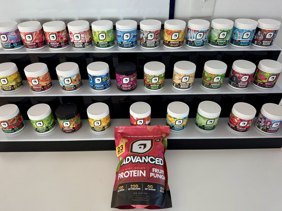 ADVANCEDgg's tweet image. Need some ADVANCED®? 👀
Drop a comment and let us know which flavor you’d try first 👇