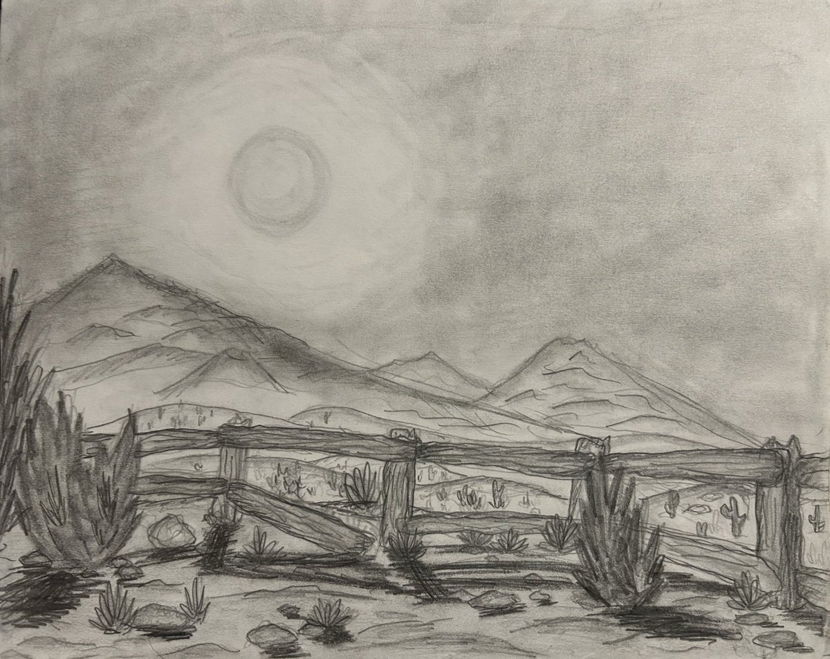 BrandonSDraws's tweet image. Decided to redraw an old background I did back in high school.