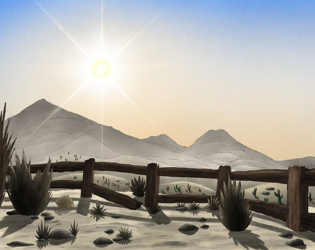 BrandonSDraws's tweet image. Decided to redraw an old background I did back in high school.
