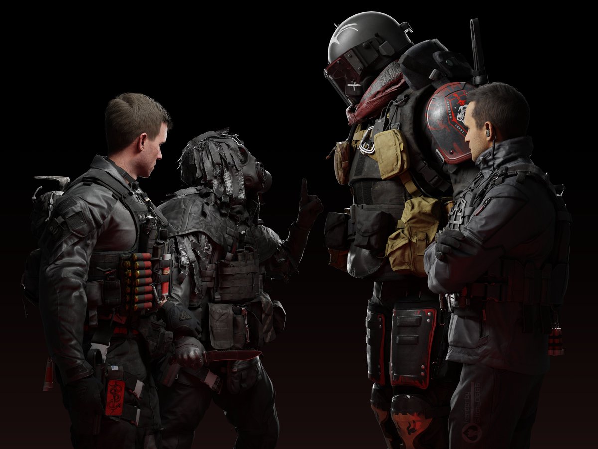 glitch__0666's tweet image. Commanders and their dogs (Crow & Hornet)
#PhillipGraves #VladimirMakarov #Graves #Makarov #OC #COD