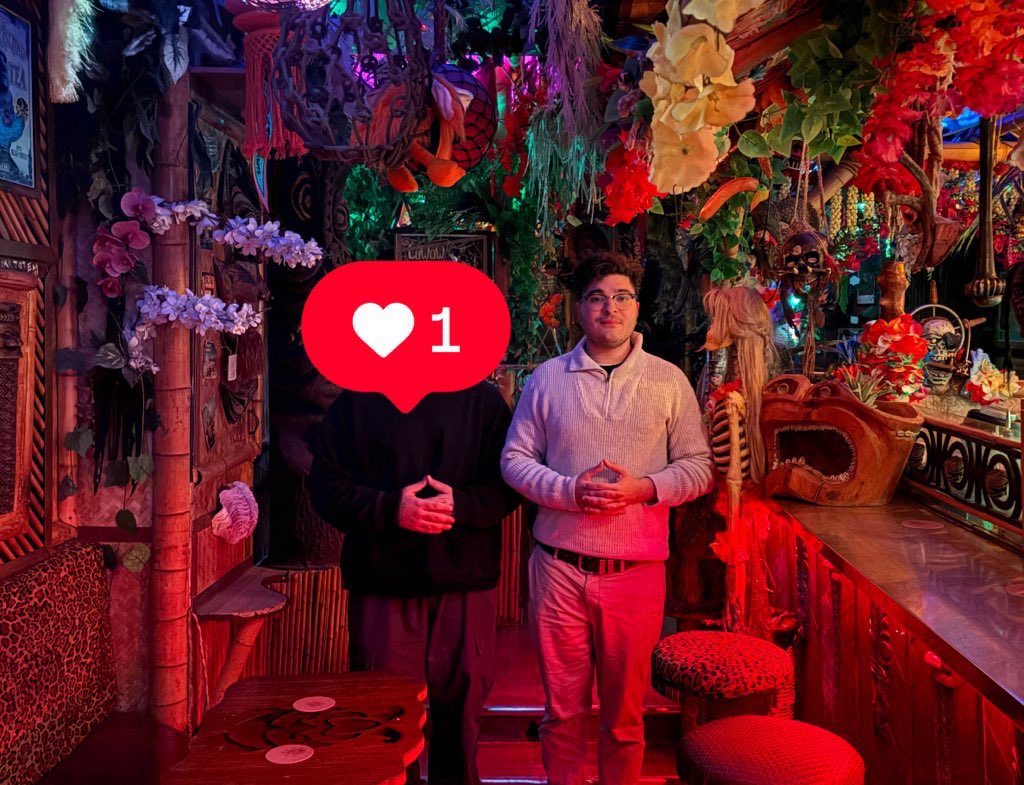 After I told the Trotskyists to kill themselves I went straight to an awesome TIKI bar called LUWOW and ordered a PASSIONOLA mocktail featuring passion fruit, lime, pineapple and coco.