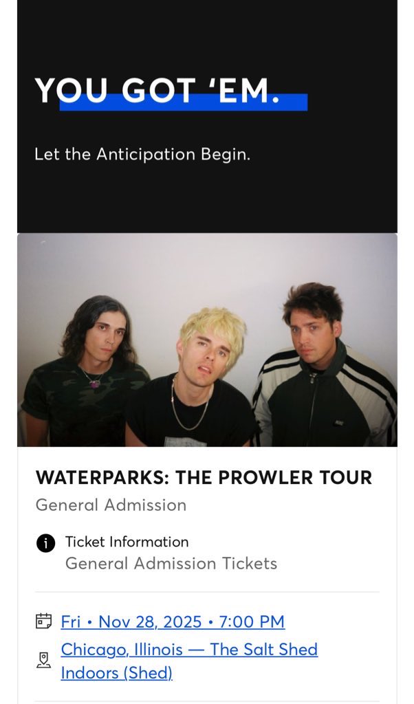 lovesdistortedd's tweet image. THE GRASS IS GREEN THE BIRDS ARE CHIRPING I LOVE LIFE. SEE U SOON @waterparks
