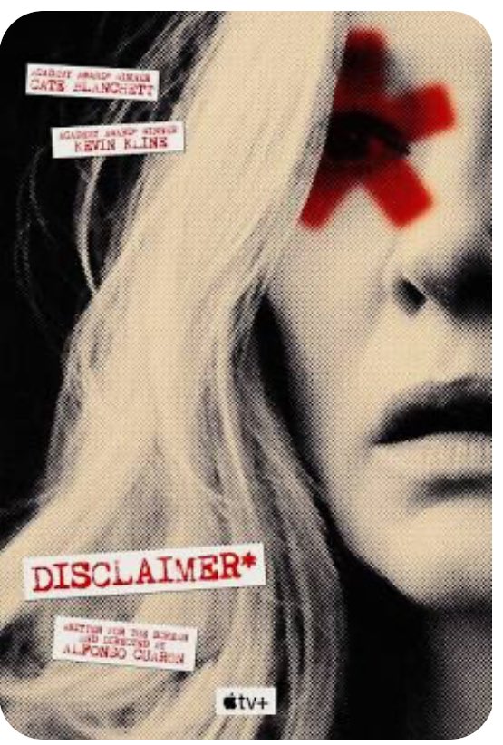 Bailyan12's tweet image. 📺 ABC’s in TV 📺
Today, it’s the letter E!
“E” is for Episode
*Name a TV SHOW that has only 10 total episodes or less.
Cate Blanchett in Disclaimer