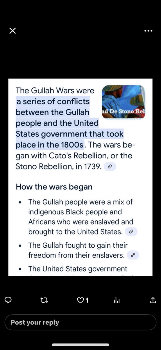 GeecheeBee843's tweet photo. I’m post this again year ago Google would say that Gullah folks was only Africans now they’re saying this…. lol so it’s truth in what we been saying all along… #Binya https://t.co/jLtMCkJXg4