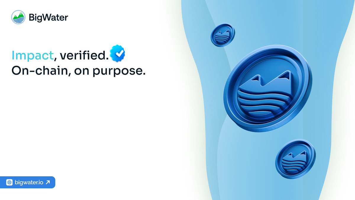 Impact isn’t invisible anymore.

 It’s on-chain.
 It’s measurable.
 It’s yours to own.

 $BIGW is how ReFi becomes real.