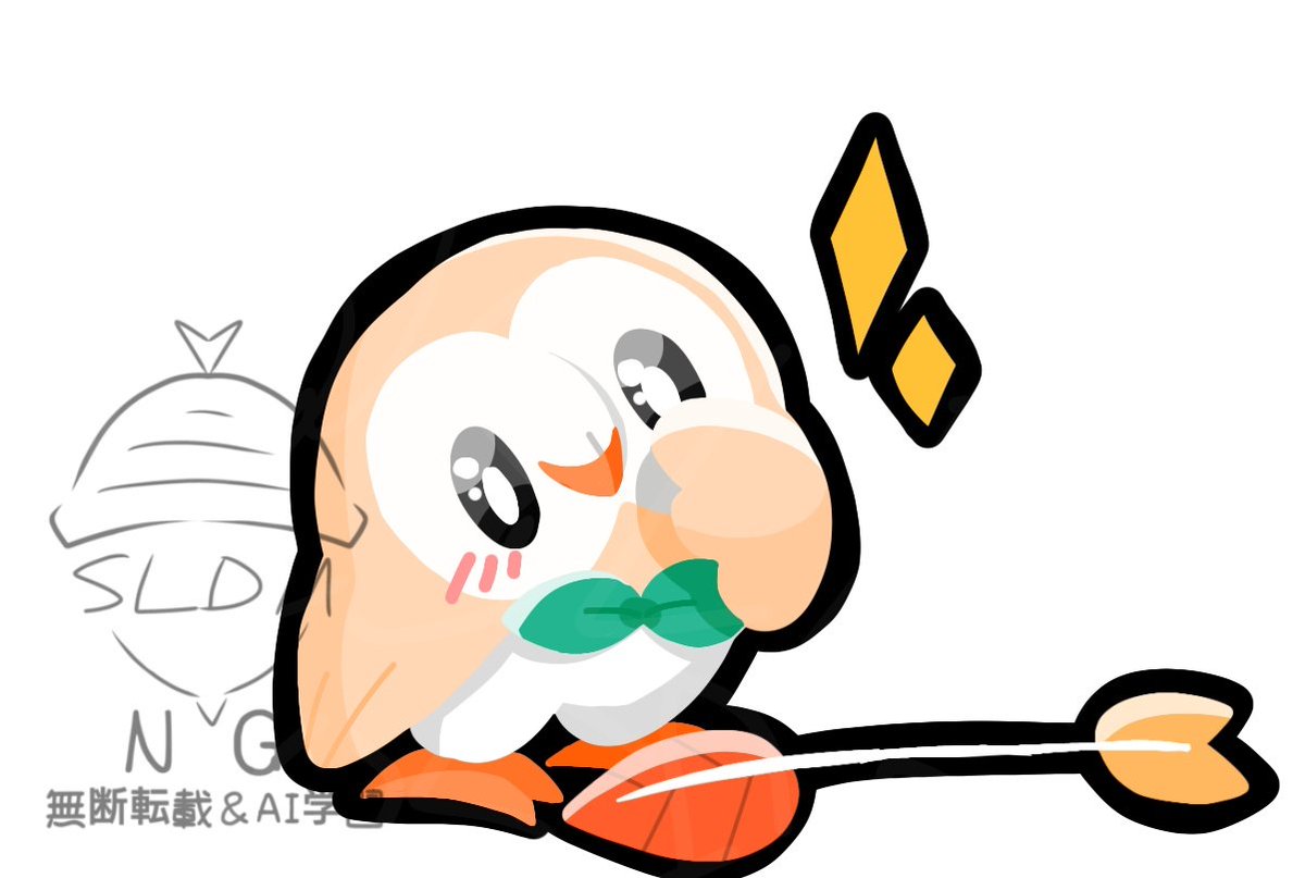 SLDM_0587's tweet image. #モクローの日
矢羽がきになるモクロー
