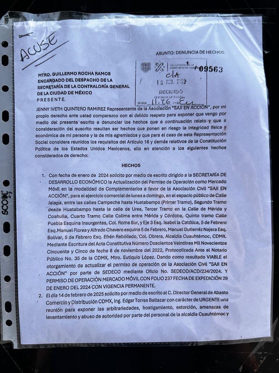 Dafne Cruz (@cruz152620) on Twitter photo A esto le das permiso <a href="/SedecoCDMX/">Secretaría de Desarrollo Económico</a> , también pasa en Mérida y Coahuila , donde justamente <a href="/AlessandraRdlv/">Alessandra Rojo de la Vega</a> ya quitó junto con su equipo pero se quieren volver a poner, eres corrupto <a href="/SedecoCDMX/">Secretaría de Desarrollo Económico</a> <a href="/ContraloriaCDMX/">Secretaría de la Contraloría General CDMX</a> <a href="/ClaraBrugadaM/">Clara Brugada Molina</a> <a href="/GobCDMX/">Gobierno de la Ciudad de México</a> A esto le das permiso <a href="/SedecoCDMX/">Secretaría de Desarrollo Económico</a> , también pasa en Mérida y Coahuila , donde justamente <a href="/AlessandraRdlv/">Alessandra Rojo de la Vega</a> ya quitó junto con su equipo pero se quieren volver a poner, eres corrupto <a href="/SedecoCDMX/">Secretaría de Desarrollo Económico</a> <a href="/ContraloriaCDMX/">Secretaría de la Contraloría General CDMX</a> <a href="/ClaraBrugadaM/">Clara Brugada Molina</a> <a href="/GobCDMX/">Gobierno de la Ciudad de México</a>