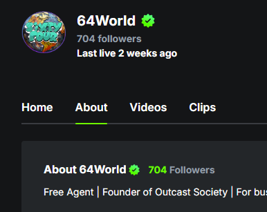 i64StudioNFTs's tweet image. The β
tri-force is complete ποΈπποΈ
Massive shoutout to the goat @Phin_totten π«‘
First I stormed the gates of @Twitch π
Next we set our sights upon the kingdom of @KickStreaming π
Finally we arrived at the helm of Valhalla π
Officially a @AbstractChain verified streamer! π§β¦