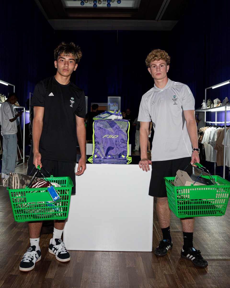 LAGalaxyAcademy's tweet image. 2025 MLS NEXT All Star Game drip provided by @adidasUS