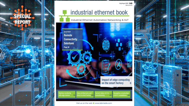 July/August 2025 issue of the Industrial Ethernet Book iebmedia.com/ebooks/july-au… Features in-depth coverage of Industrial Edge Computing and Remote Connectivity Solutions #industrialethernet