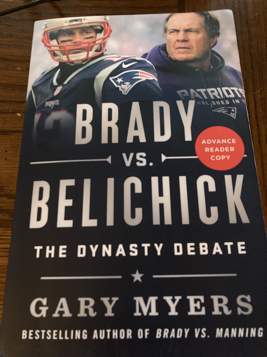 TheRealJonLyons's tweet image. Just finished this. Some cool nuggets inside that Patriots fans will enjoy @GaryMyersNY