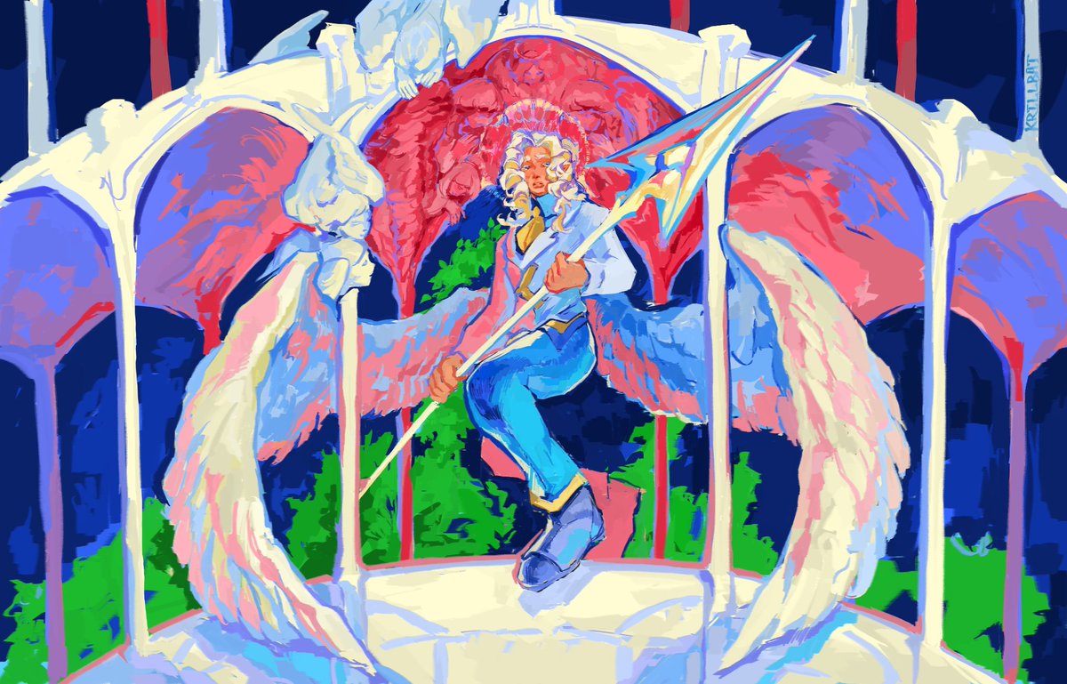 krillthebat's tweet image. I DID IT!! that's the most complicated and time-consuming attack I've done so far... Punching lovely PropertyOfHog with it 😤