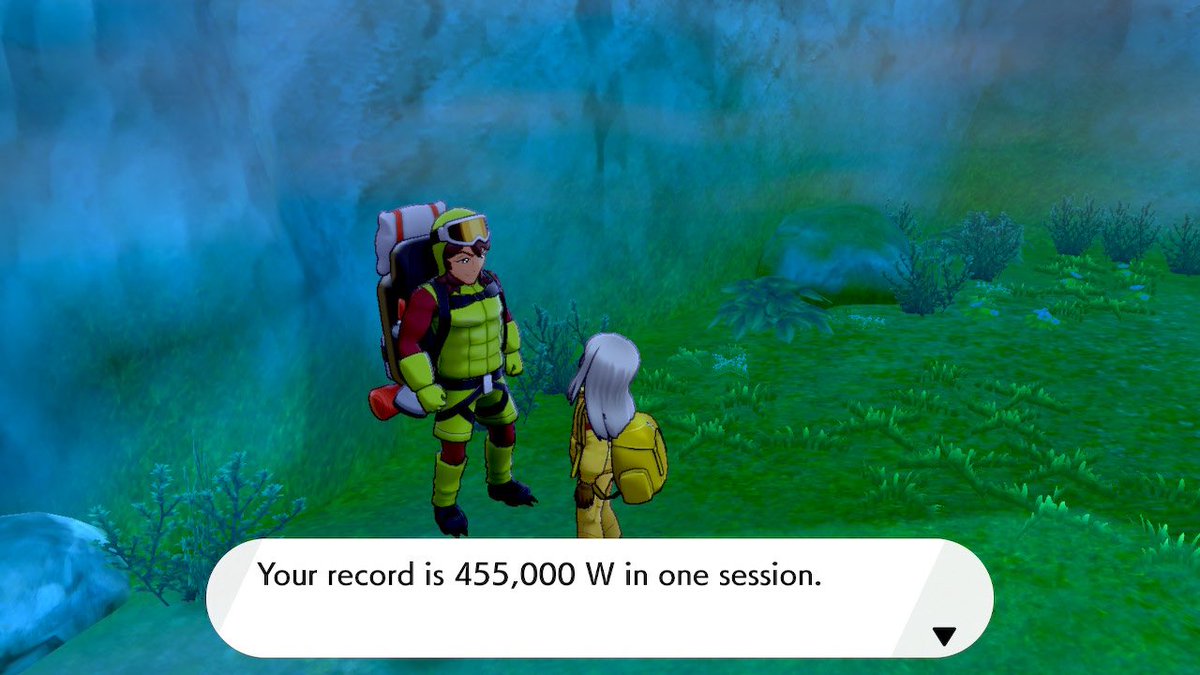 jennaize's tweet image. my watt record from digging pa
#pokémonshield