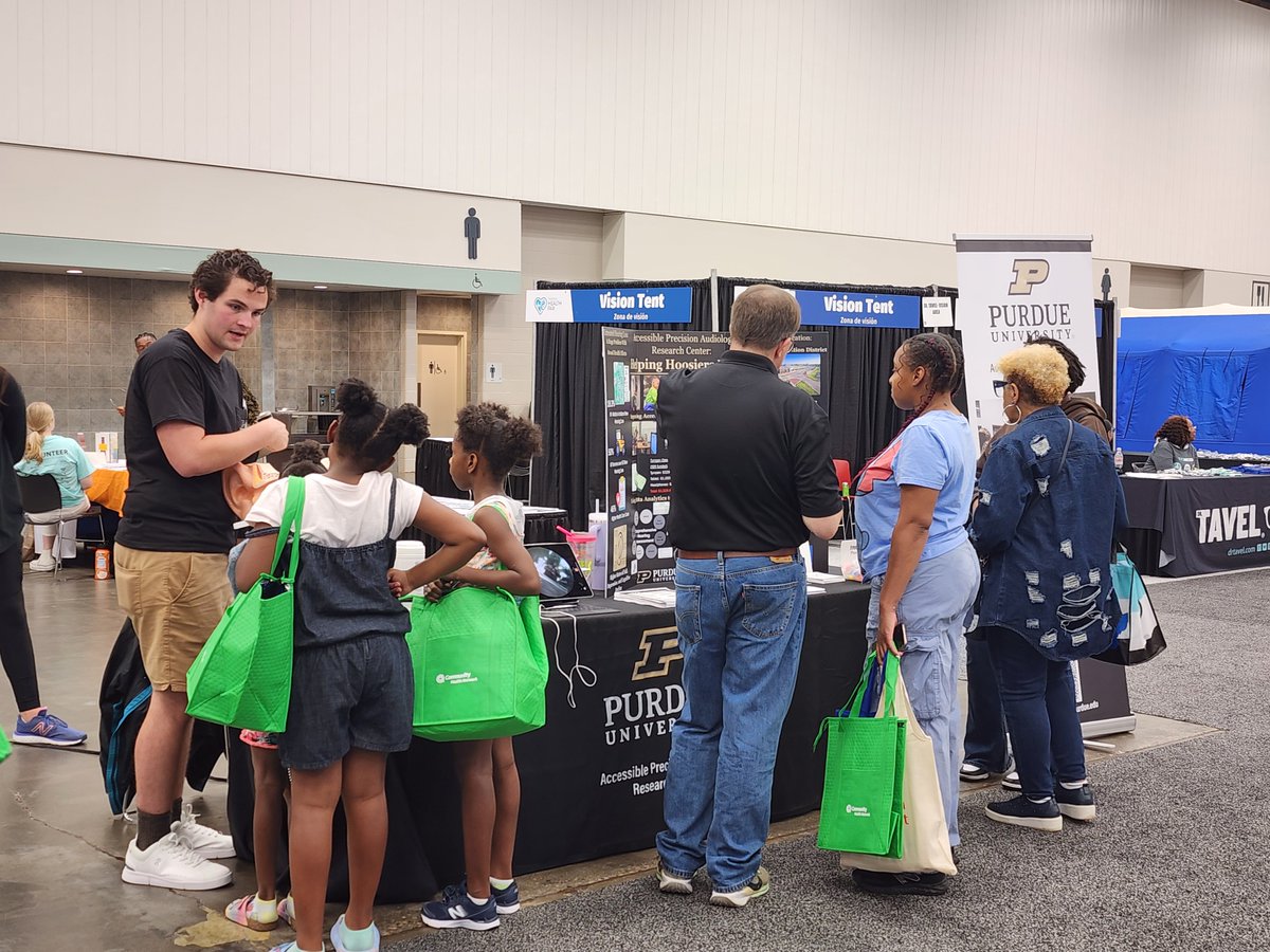 PurdueHHS's tweet image. Thanks to everyone who stopped by our @PurdueHHS exhibits at the Indiana Health Fair this weekend!
#PurdueHHS #PurdueUniversity #health #Indiana #PublicHealth