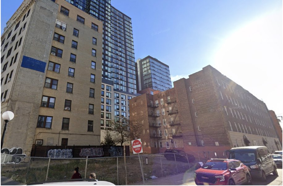 3_under_scores_'s tweet image. Renderings of new 29-story proposal for 54 Jones St in Journal Square, JC. 190 apartments, retail, and 96 bike parking spots on a 6,234 sq ft lot. FAR 23. 1328 du/ac. This was slated for a 10-story building before the Journal Square affordable-housing rezoning in August 2024