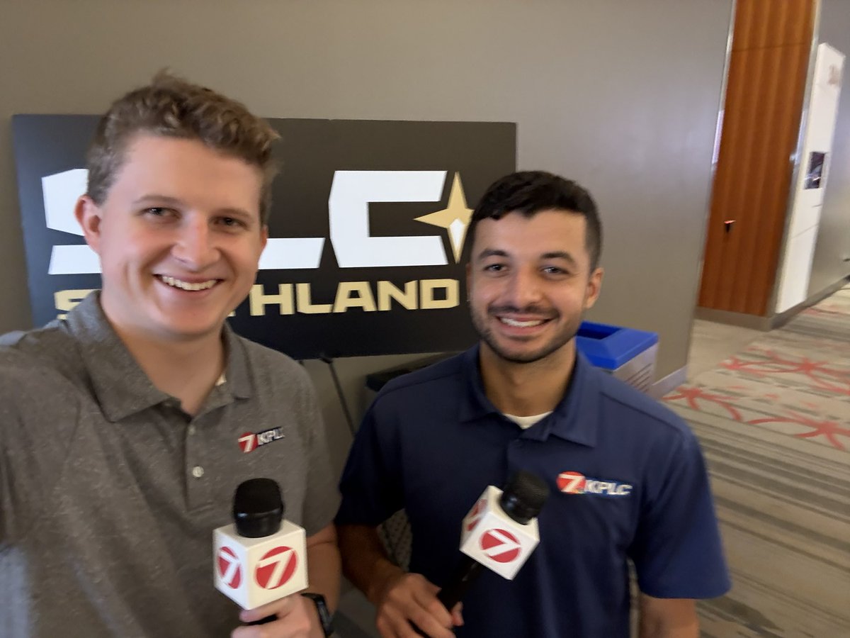 Devon Distefano (@devondistefano) on Twitter photo That’s a wrap from Southland Football Media Day in San Antonio, TX. It was a great experience and we got plenty of content to share with our McNeese fans back home in LC!
Thanks <a href="/JustinMargolius/">Justin Margolius</a> for holding down the fort back at the station.
<a href="/KPLC7Sports/">KPLC 7 Sports</a> <a href="/RyanBlakelyTV/">Ryan Blakely</a> That’s a wrap from Southland Football Media Day in San Antonio, TX. It was a great experience and we got plenty of content to share with our McNeese fans back home in LC!
Thanks <a href="/JustinMargolius/">Justin Margolius</a> for holding down the fort back at the station.
<a href="/KPLC7Sports/">KPLC 7 Sports</a> <a href="/RyanBlakelyTV/">Ryan Blakely</a>
