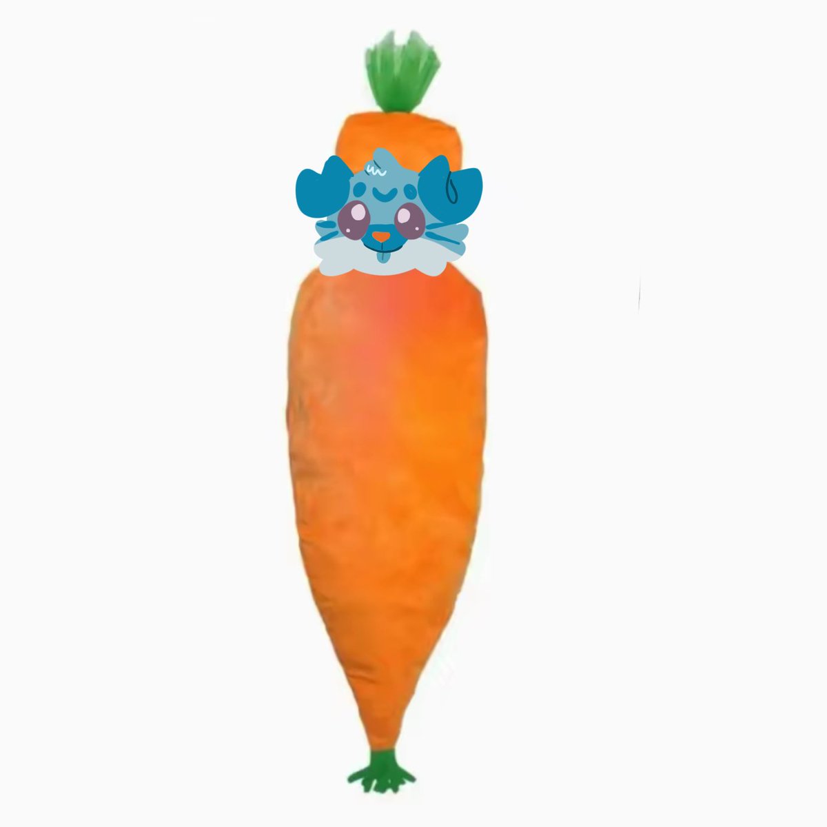 bababluekitty's tweet image. Look at this baby carrot