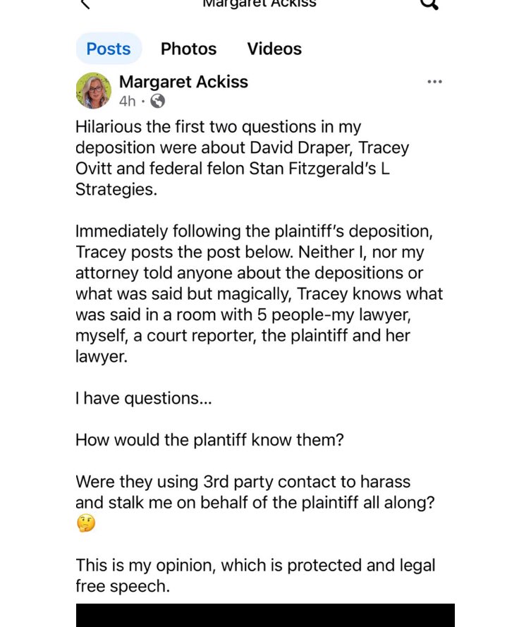 VFAFWarroom's tweet image. STALKING A teacher in Ohio has been jailed for following her x 30 times.
In Georgia Cobb County Superior Court Case Stan Fitzgerald vs Butch Conz a court order was signed preventing Conz and any associates such as Angie Wong who conspired to commit fraud on the court to assist…