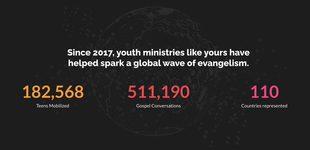 Dare2Share's tweet image. One day can change everything...
On November 8, teens around the world will step out to share the Gospel with boldness!
Day of Global Youth Evangelism isn’t just an event—it’s a movement.
Join in mobilizing your students to reach their friends. 🌍💬
👉 hubs.li/Q03y8vl20