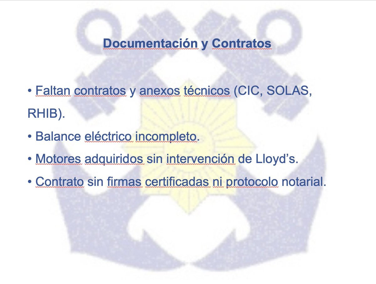 EPreve's tweet image. 🔴 EXCLUSIVO II
✔️ "El astillero (Cardama) no tiene la capacidad de construir los 42 módulos (de cada patrullera) en el plazo establecido", señala el informe de los inspectores de la Armada.
✔️"El astillero toma riesgos, ya que los planos aún no presentados podrían tener…