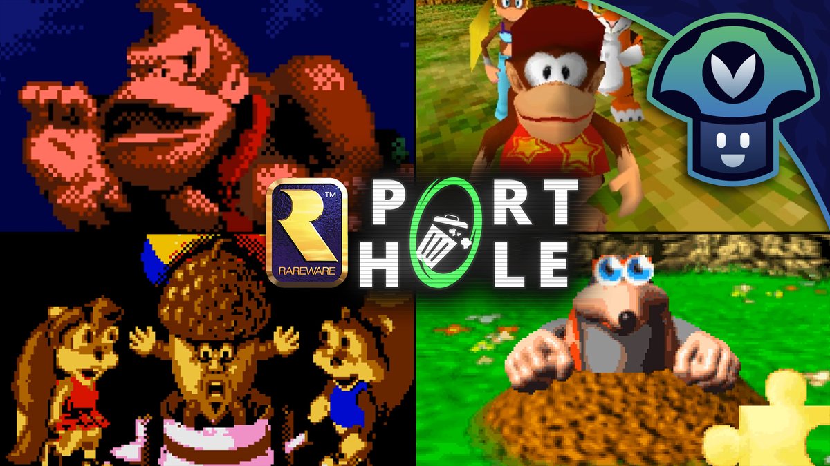 Full_Sauce's tweet image. RARE PortHole: Donkey Kong, Conker, Banjo and other Rare Games ► youtu.be/FNdw3dd1Fa4