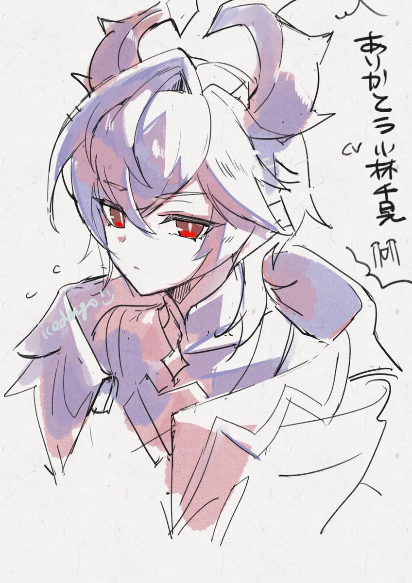 dpopic3's tweet image. いてもたってもいられなくなった原神落書き