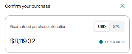 AirdropKor_eth's tweet image. I just deposited my allocated amount for @PlasmaFDN
I was allocated a total purchase of $8,119 and will receive 162,386.47 XPL tokens.
Since we're buying in at a $500M FDV, I expect at least a 5x return!
Don't forget the allocated amount must be deposited by July 28, 9am ET,โฆ