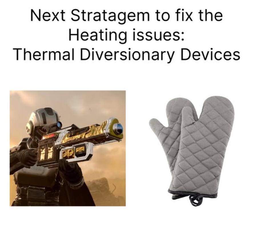 Helldivers2HQ's tweet image. Protect your mitts | #Helldivers2
🔗 Pretty-Recognition44