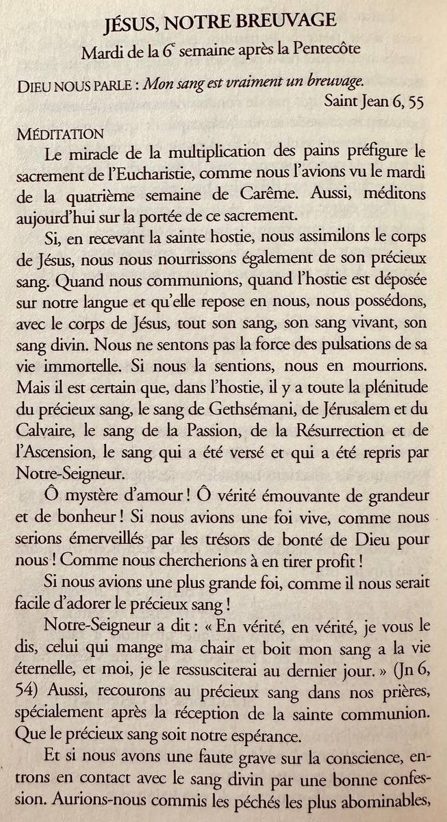 mg12gm's tweet image. Que le sang de Notre Seigneur Jésus-Christ garde mon âme pour la vie éternelle.