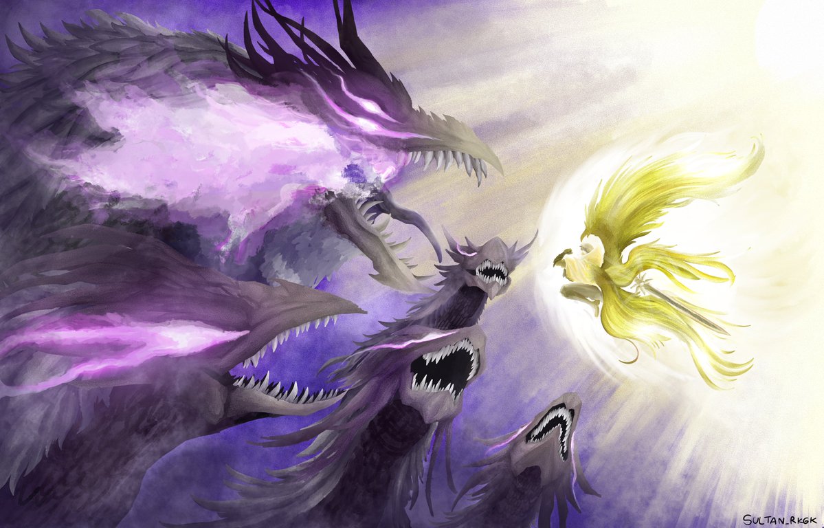 RakugakiSu52439's tweet image. Artwork of dragon I did for competition submission back then
still looking for #artmoots